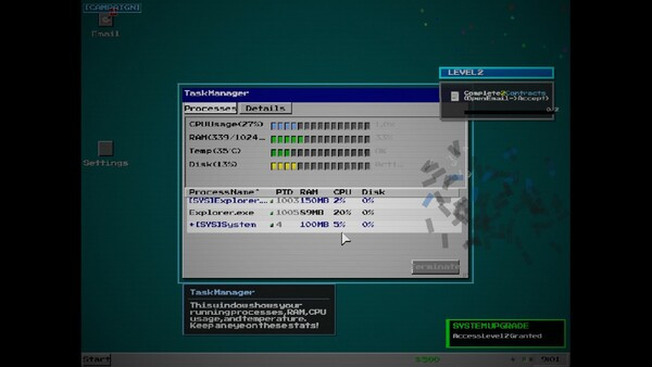 Игра System Overload, скриншот