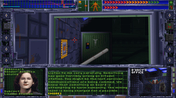 Игра System Shock: Enhanced Edition, скриншот