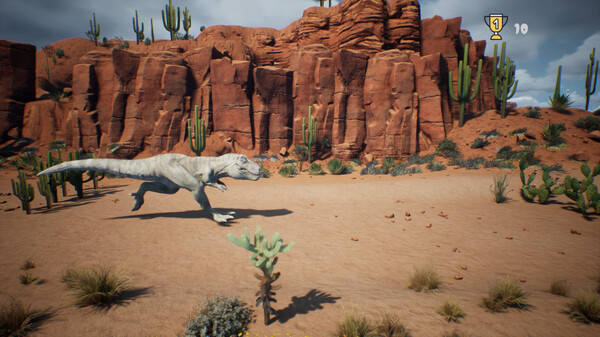 Игра T-Rex Dinosaur Game, скриншот