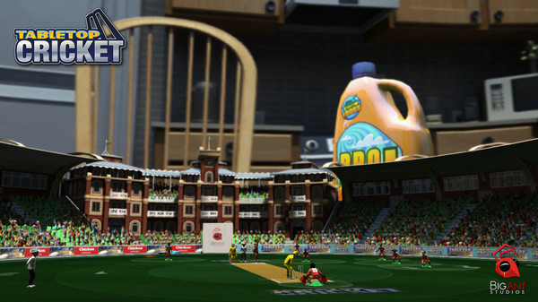 Игра TableTop Cricket, скриншот