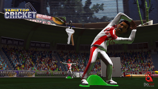Игра TableTop Cricket, скриншот