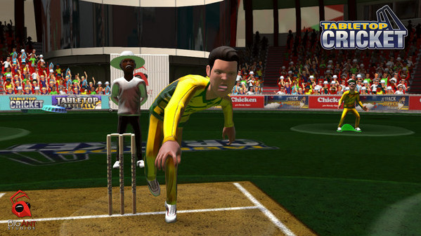 Игра TableTop Cricket, скриншот