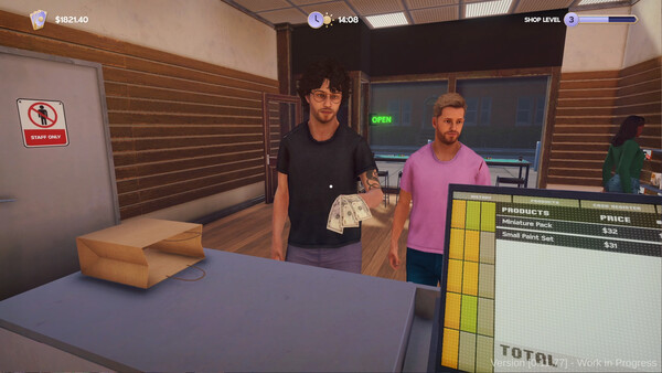 Игра Tabletop Game Shop Simulator, скриншот