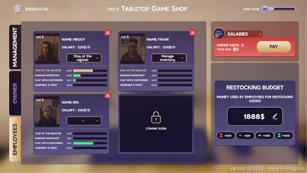 Игра Tabletop Game Shop Simulator, скриншот