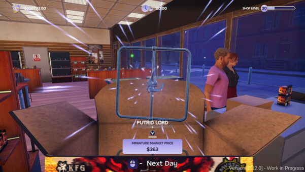 Игра Tabletop Game Shop Simulator, скриншот