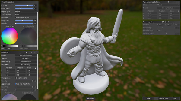 Игра Tabletop Playground, скриншот
