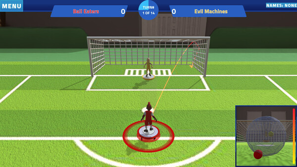 Игра TableTop Soccer: Redux, скриншот