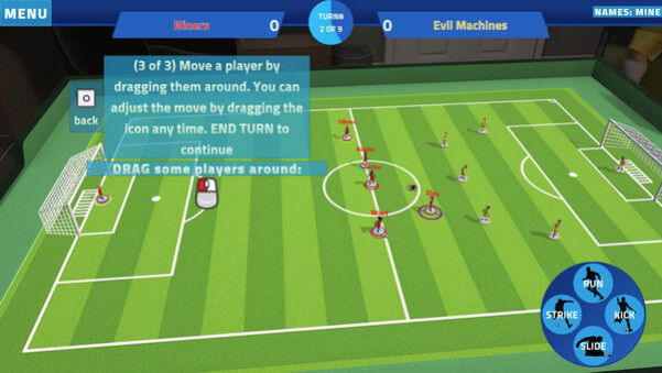 Игра TableTop Soccer: Redux, скриншот
