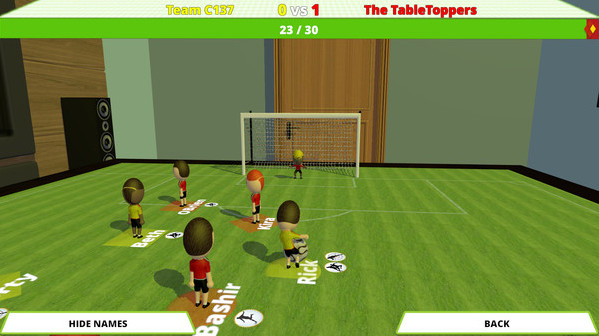 Игра TableTop Soccer, скриншот