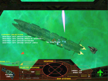 Игра Tachyon: The Fringe, скриншот