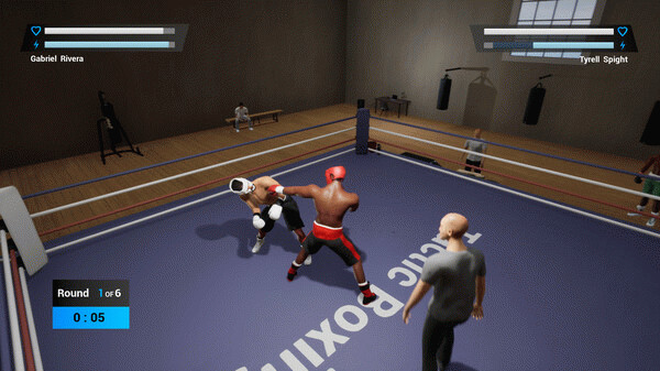 Игра Tactic Boxing, скриншот