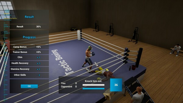 Игра Tactic Boxing, скриншот