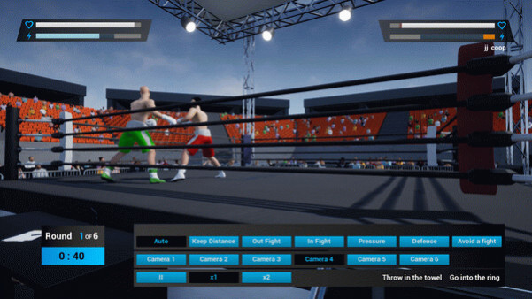 Игра Tactic Boxing, скриншот