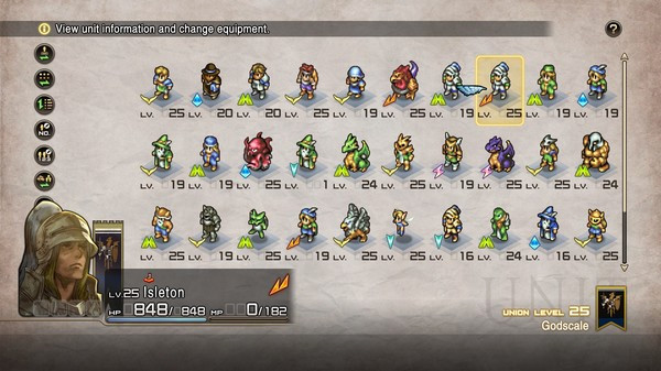 Игра Tactics Ogre: Reborn, скриншот