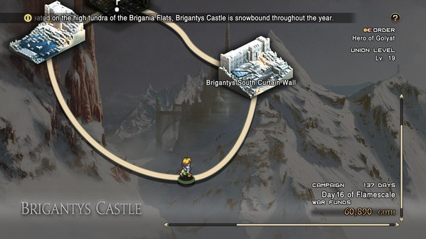 Игра Tactics Ogre: Reborn, скриншот