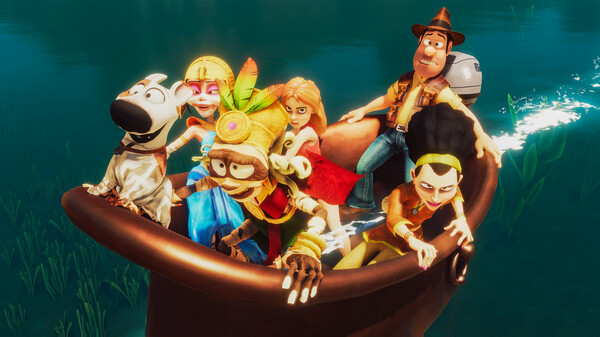 Игра Tad the Lost Explorer, скриншот