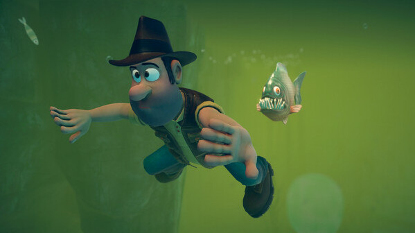 Игра Tad the Lost Explorer, скриншот