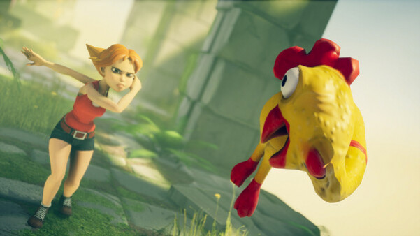 Игра Tad the Lost Explorer, скриншот