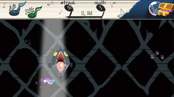 Игра Tadpole Treble, скриншот