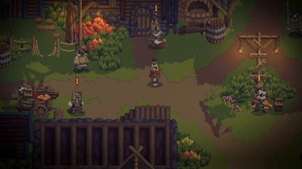 Игра Tails of Glimmervale, скриншот