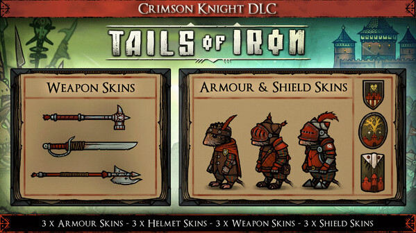Игра Tails of Iron - Crimson Knight DLC, скриншот