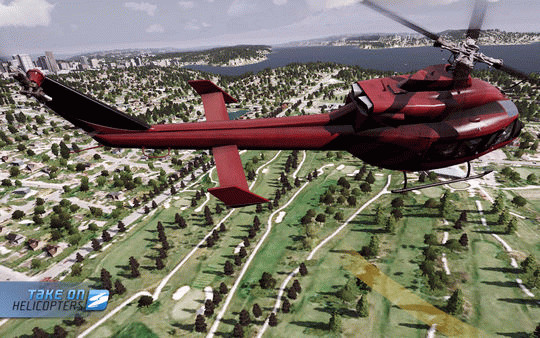 Игра Take On Helicopters, скриншот