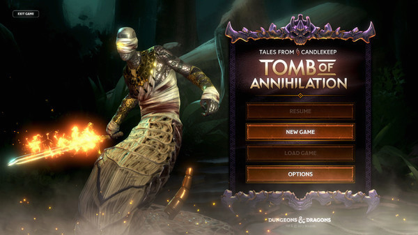 Игра Tales from Candlekeep: Tomb of Annihilation, скриншот