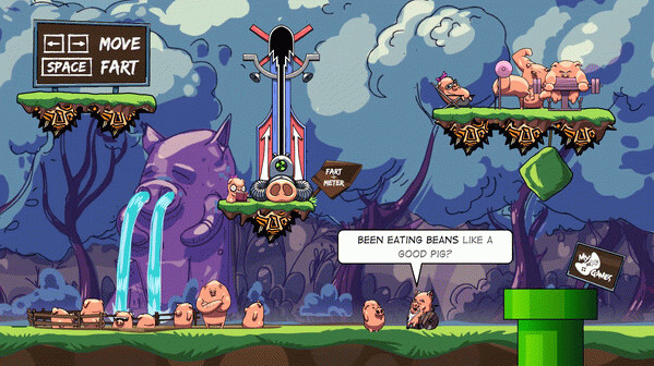 Игра Tales From The Arcade: Fartmania, скриншот