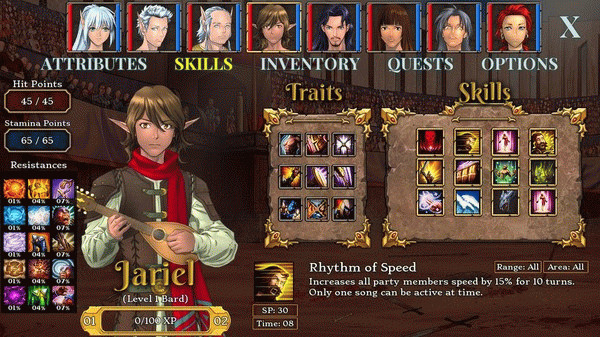 Игра Tales of Aravorn: Seasons Of The Wolf, скриншот