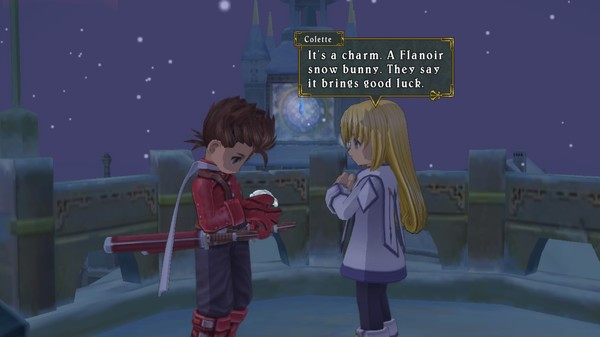 Игра Tales of Symphonia, скриншот