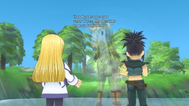 Игра Tales of Symphonia, скриншот