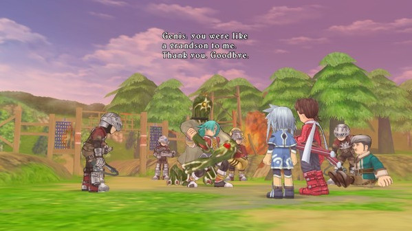 Игра Tales of Symphonia, скриншот
