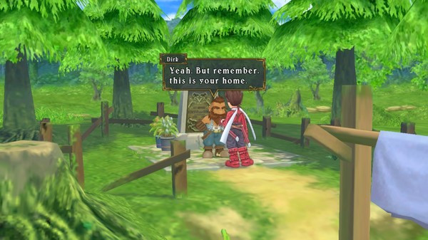 Игра Tales of Symphonia, скриншот