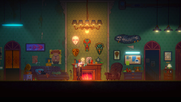 Игра Tales of the Neon Sea, скриншот
