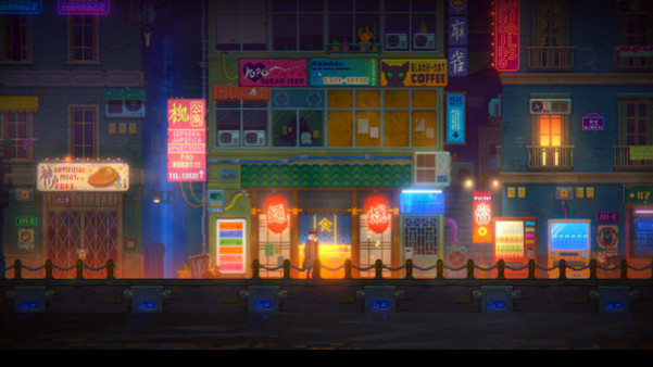 Игра Tales of the Neon Sea, скриншот