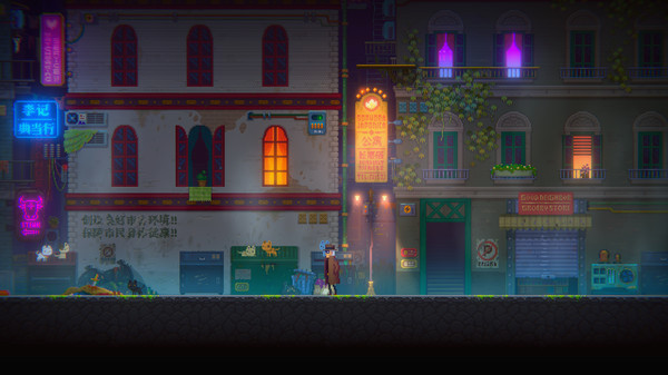 Игра Tales of the Neon Sea, скриншот