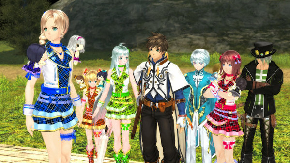 Игра Tales of Zestiria - Idolmaster Costume Set, скриншот