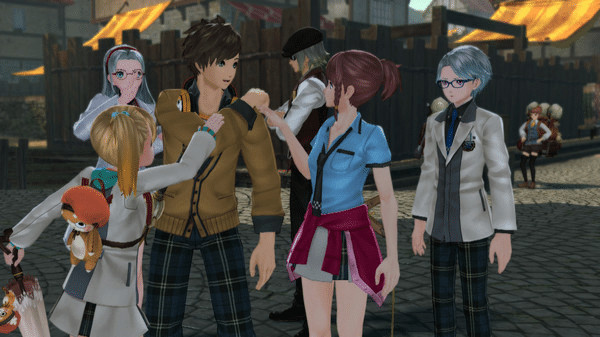 Игра Tales of Zestiria - School Costume Set, скриншот