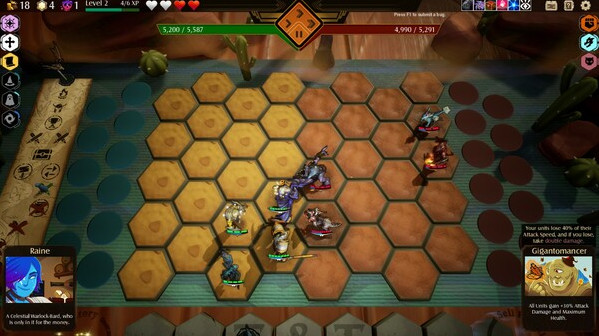 Игра Tales & Tactics, скриншот