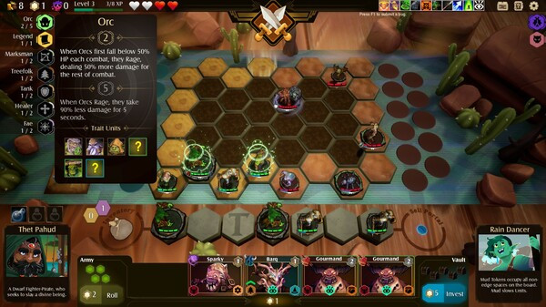 Игра Tales & Tactics, скриншот