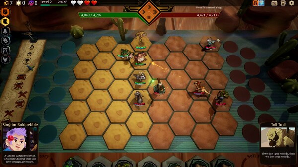 Игра Tales & Tactics, скриншот