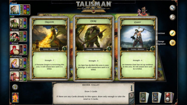 Игра Talisman: Digital Edition, скриншот