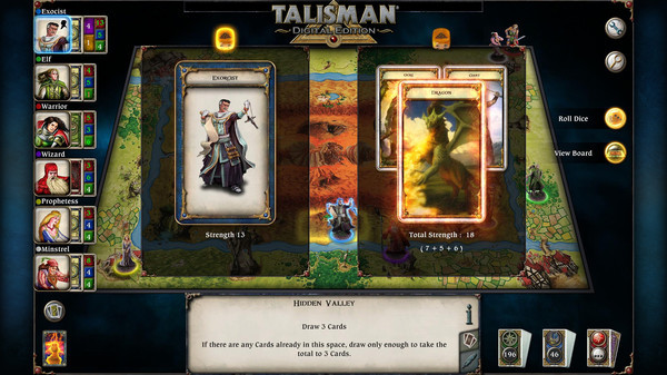 Игра Talisman: Digital Edition, скриншот