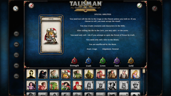 Игра Talisman: Digital Edition, скриншот