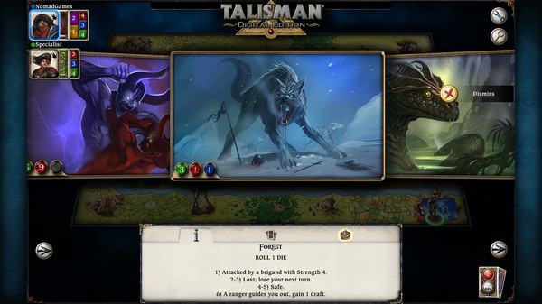 Игра Talisman - The Ancient Beasts Expansion, скриншот