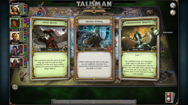 Игра Talisman - The Cataclysm Expansion, скриншот