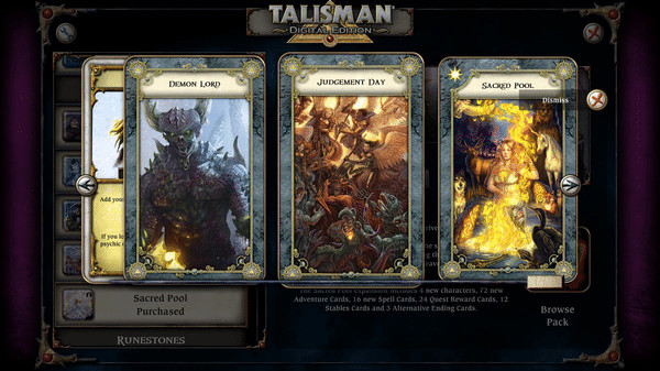 Игра Talisman - The Sacred Pool Expansion, скриншот