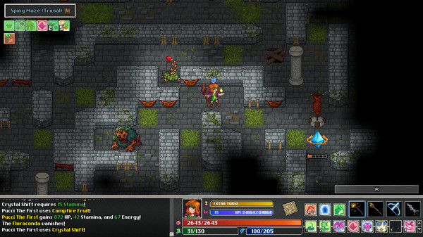 Игра Tangledeep, скриншот