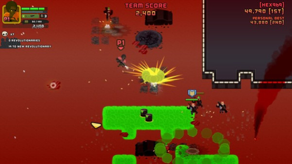 Игра Tango Fiesta - Fascism Fighters 4000, скриншот