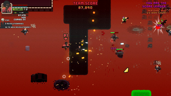 Игра Tango Fiesta - Fascism Fighters 4000, скриншот